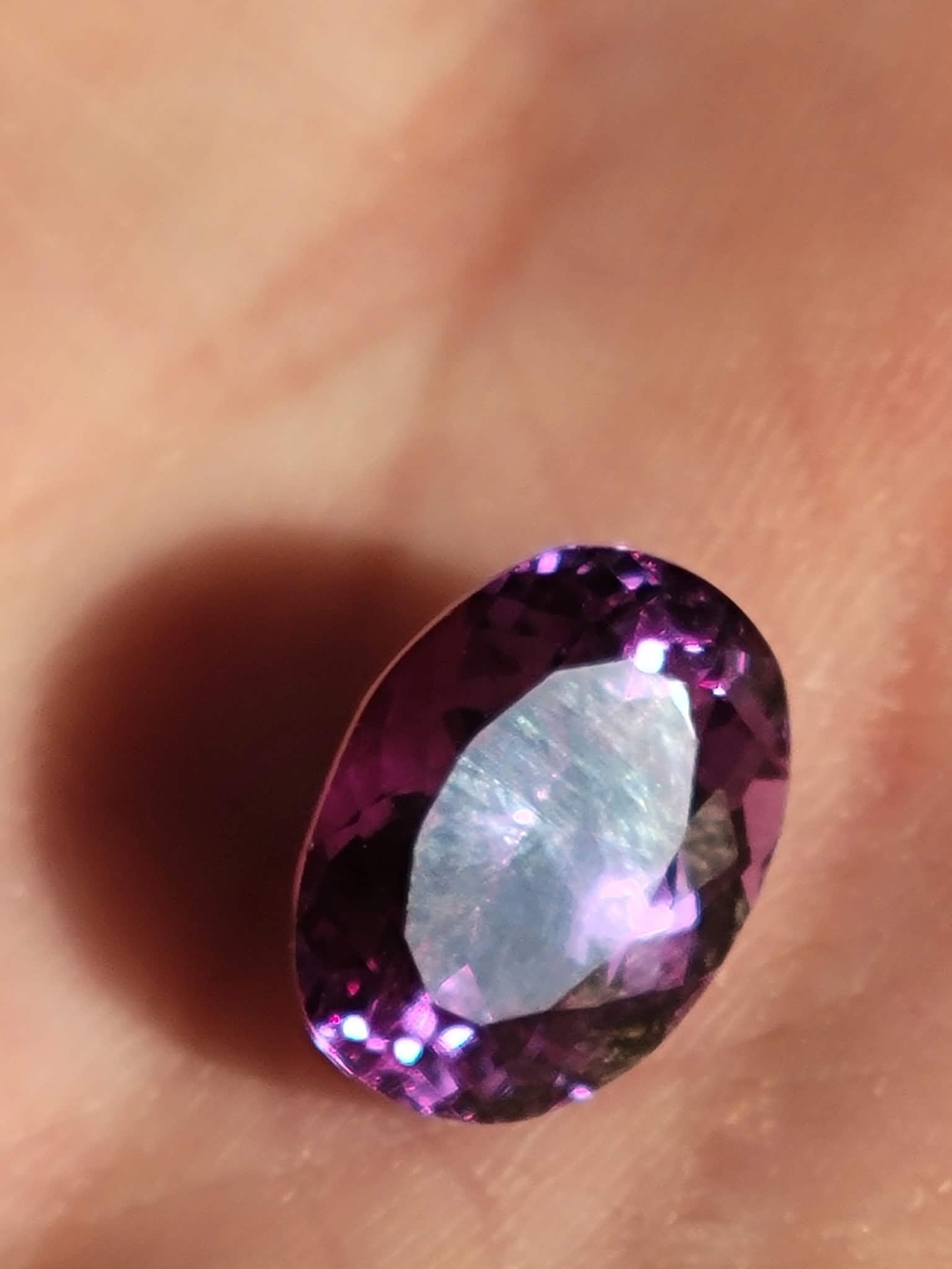 Natural Color Changing Alexandrite Gemstone Opal Cut 6.40ct - Picture 5 of 7